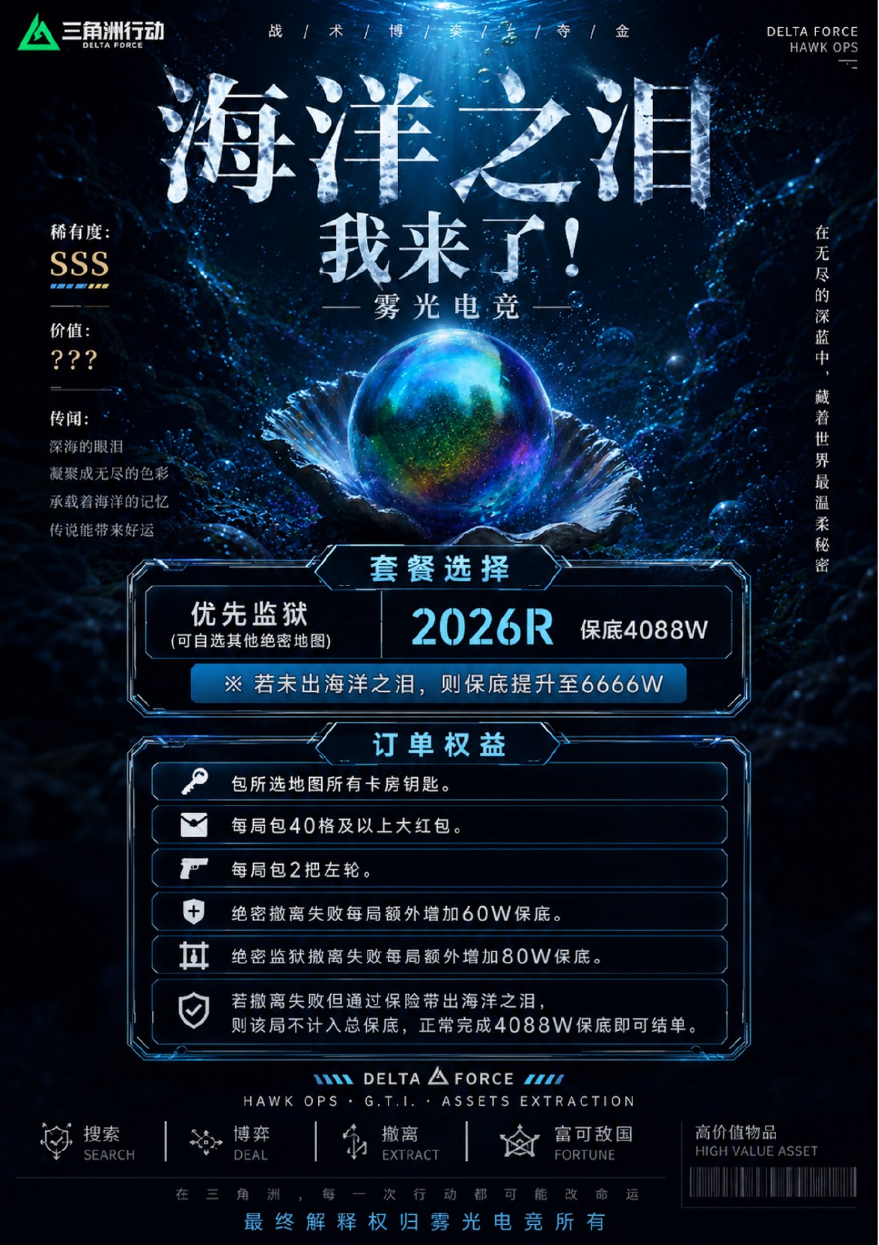 海洋之泪趣味单价格与玩法说明
